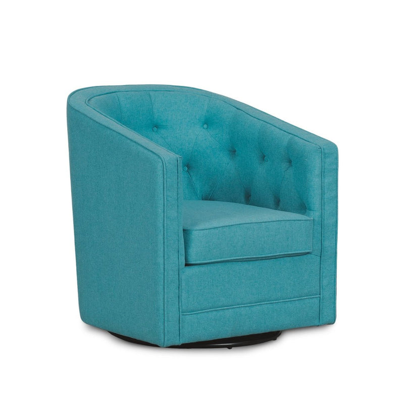 Caddo Swivel Chair [Linen]